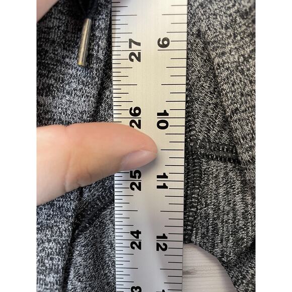 Under Armour Pants Womens Small Gray HeatGear Loose Capri Joggers Pockets Cuffed - Picture 4 of 11